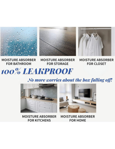 Cajas Absorbentes de Humedad Bagus - 4 Unidades 298 g