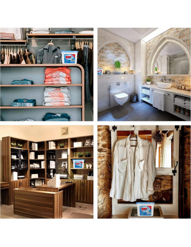 Cajas Absorbentes de Humedad Bagus - 4 Unidades 298 g