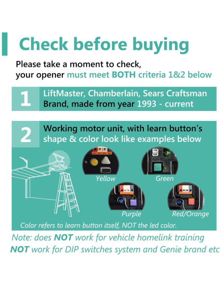 Control Remoto LiftMaster 890MAX para Puerta de Garaje