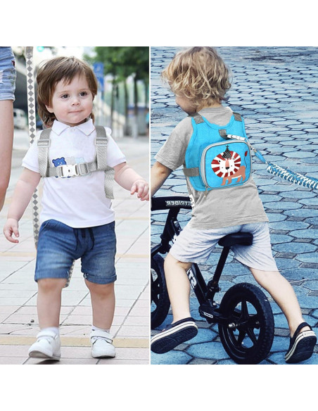 Arnés Antipérdida para Niños León Ajustable 1-5 Años Arnés Antipérdida para Niños León Ajustable 1-5 Años