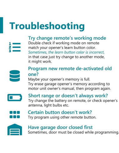 Control Remoto LiftMaster 890MAX para Puerta de Garaje