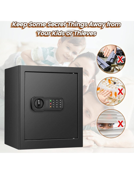 Caja Fuerte Digital Tiskgg 2.8 Pies Cúbicos a Prueba de Fuego