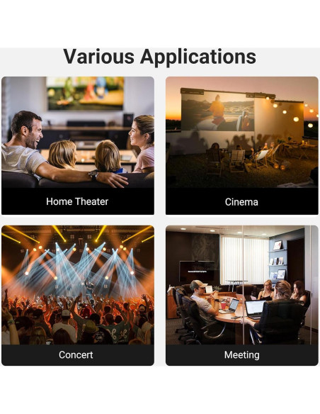 UGREEN Cable RCA a Aux 3.5mm Macho a 2 RCA Hembra 0.24m