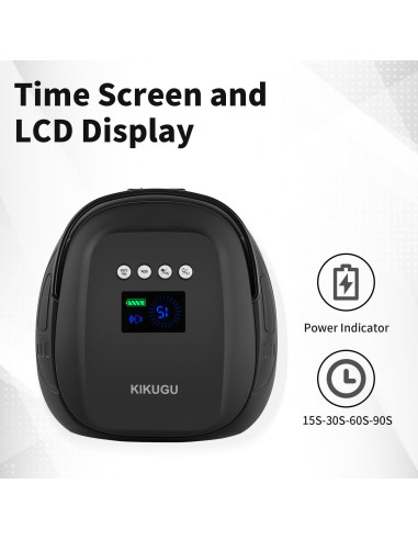 Lámpara de Uñas LED UV Inalámbrica Chunshangmei 126W