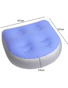 Asiento Elevador Inflable CALIDAKA para Spa y Jacuzzi 40x37cm 2