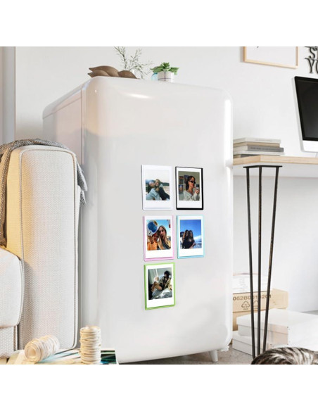 Marco de Foto Magnético Cuadrado TARASEEL 5 Colores 7.2x8.6 cm