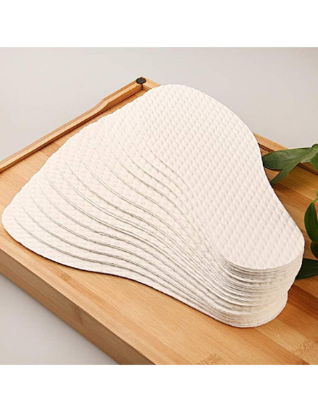 10 Pares Plantillas Desechables Transpirables UPSTORE 24cm