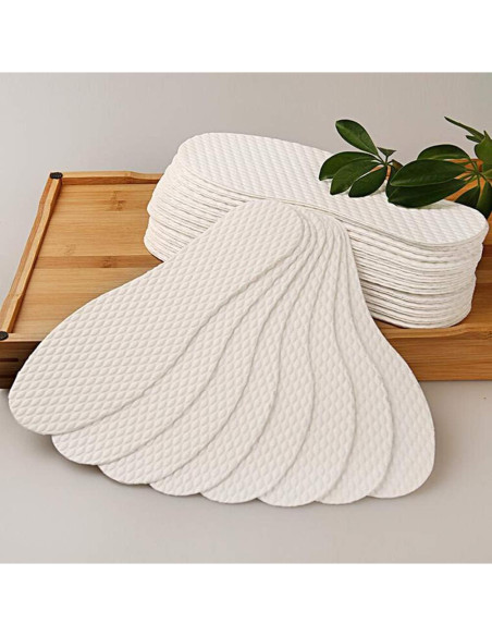 10 Pares Plantillas Desechables Transpirables UPSTORE 24cm