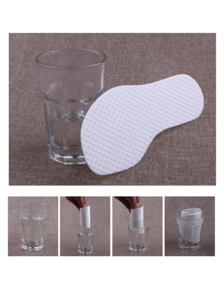 10 Pares Plantillas Desechables Transpirables UPSTORE 24cm