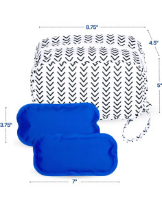 Bolsa de Enfriamiento de Leche Materna Jomaco - Aislada 22.2x12.7x11.4cm 2