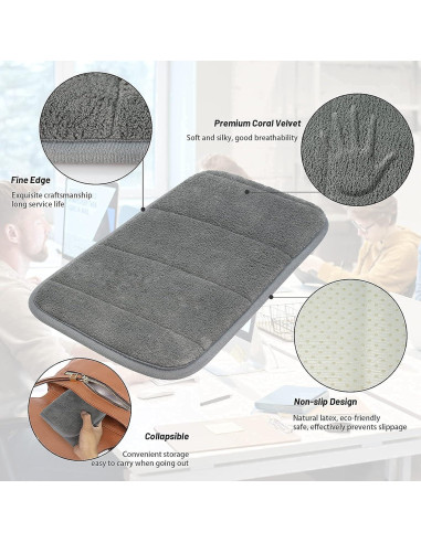 Almohadilla Ergonómica DILIBRA para Muñeca y Codo - 2 Piezas