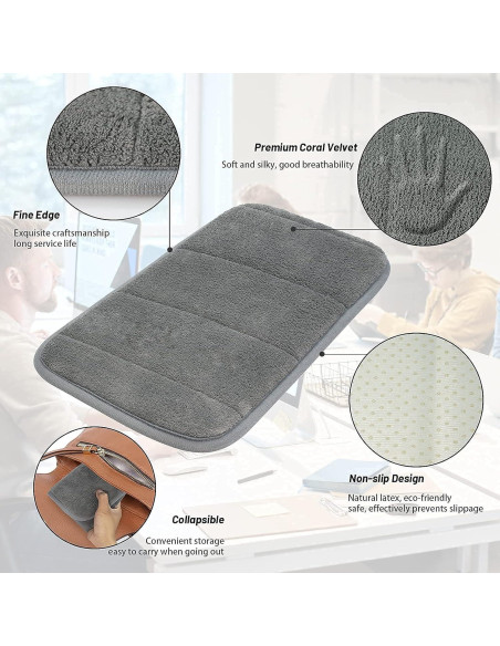 Almohadilla Ergonómica DILIBRA para Muñeca y Codo - 2 Piezas