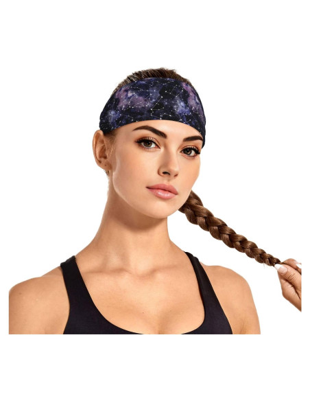Diadema deportiva YANGZHI unisex - Absorbente y ligera