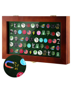 Estuche de Exhibición para Marcadores de Pelotas de Golf Silipull 40x24 cm