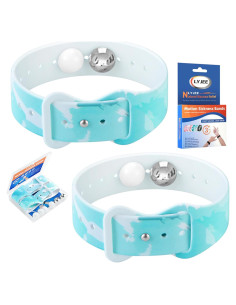 Banda para Mareos LYJEE Ajustable Alivio Nauseas Azul