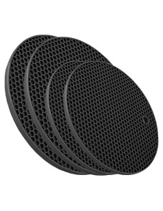 Trivetes de Silicona Tonbbow 4 Piezas 22.86 cm y 17.78 cm