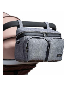 Organizador Universal para Carriola SUNVENO - 10L, Impermeable, 2 Soportes para Botellas