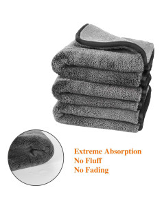 Paños de Microfibra GTF 1200gsm - 3 Unidades 40x40cm 2