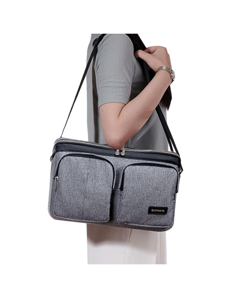 Organizador Universal para Carriola SUNVENO - 10L, Impermeable, 2 Soportes para Botellas