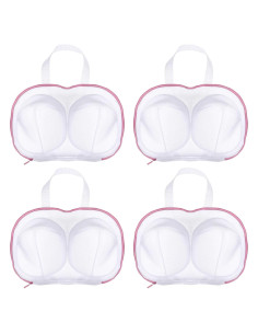 4 Bolsas de Lavado para Sujetadores GENZYRE 38x26cm Malla