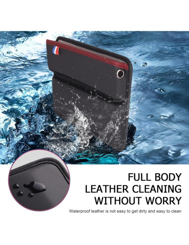 Organizador de Espacio entre Asientos leechio - Cuero Negro