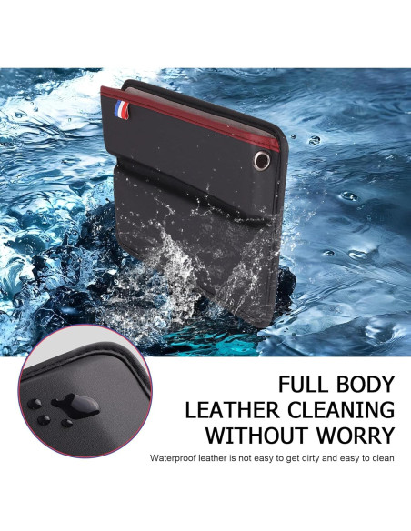 Organizador de Espacio entre Asientos leechio - Cuero Negro