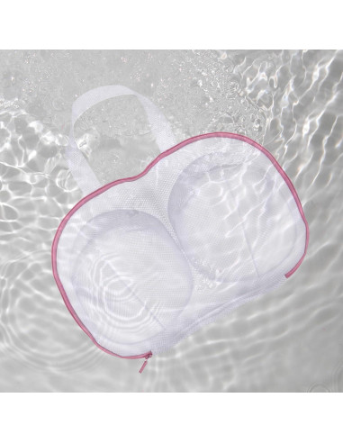 4 Bolsas de Lavado para Sujetadores GENZYRE 38x26cm Malla