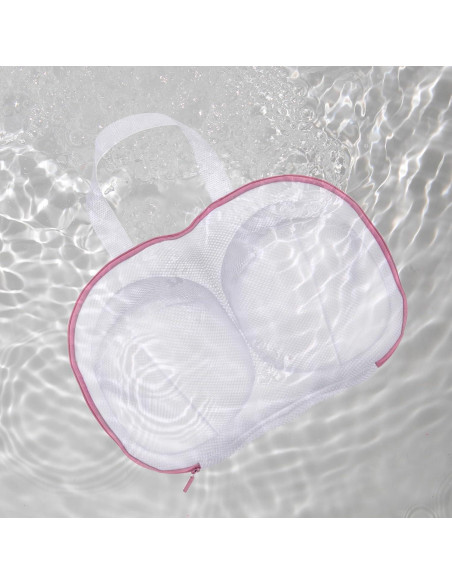 4 Bolsas de Lavado para Sujetadores GENZYRE 38x26cm Malla