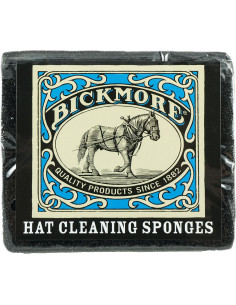 Esponja de Limpieza Bickmore para Sombreros de Fieltro Negra - 2 Unidades 2