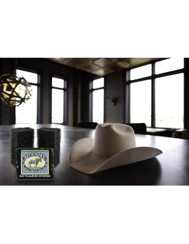Esponja de Limpieza Bickmore para Sombreros de Fieltro Negra - 2 Unidades