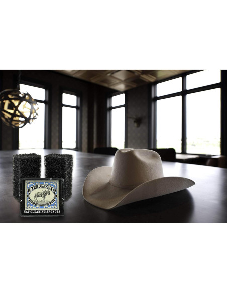 Esponja de Limpieza Bickmore para Sombreros de Fieltro Negra - 2 Unidades