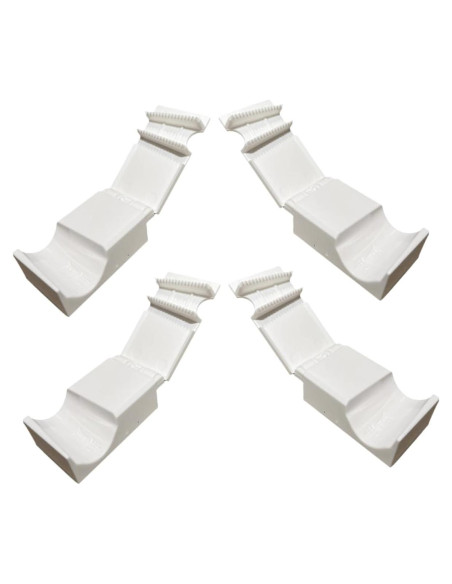 Herramienta para Pelar Mariscos OUNONA 4 Piezas Ergonómica