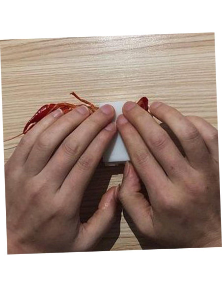 Herramienta para Pelar Mariscos OUNONA 4 Piezas Ergonómica