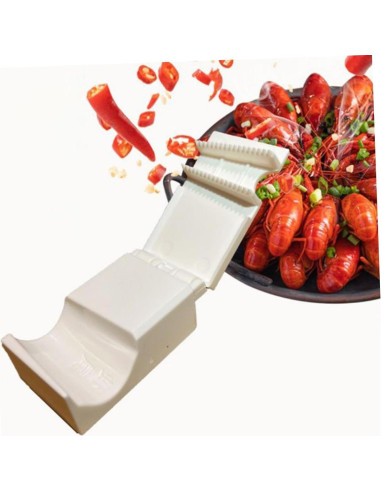 Herramienta para Pelar Mariscos OUNONA 4 Piezas Ergonómica