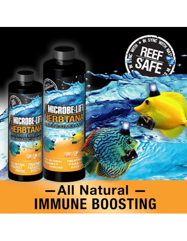 MICROBE-LIFT Herbtana 450ml - Tratamiento Parásitos Peces