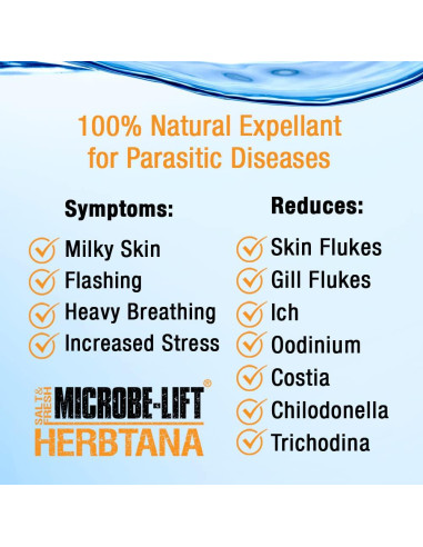 MICROBE-LIFT Herbtana 450ml - Tratamiento Parásitos Peces