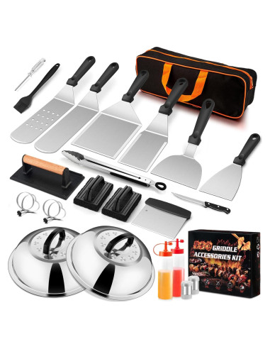 Kit de Accesorios para Plancha Joyfair 25 Piezas BBQ