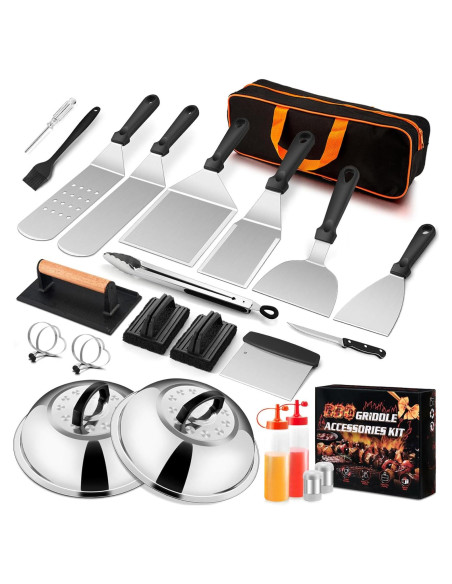 Kit de Accesorios para Plancha Joyfair 25 Piezas BBQ