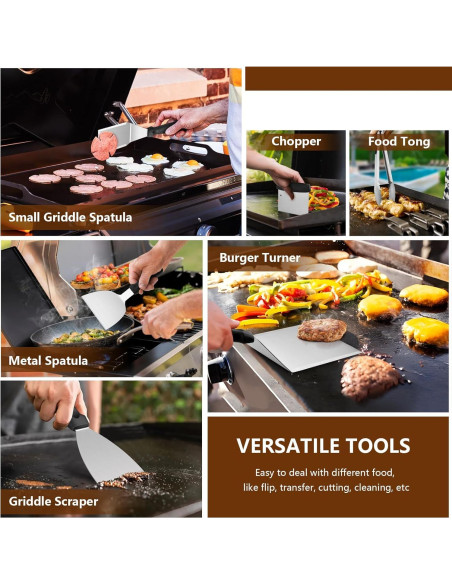Kit de Accesorios para Plancha Joyfair 25 Piezas BBQ