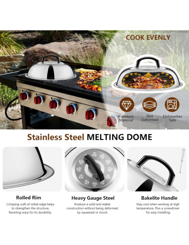 Kit de Accesorios para Plancha Joyfair 25 Piezas BBQ