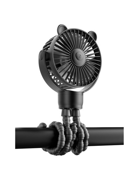 Ventilador Portátil Recargable GOTOTO para Cochecito - 3 Velocidades, 2000mAh Ventilador Portátil Recargable GOTOTO para Cochecito - 3 Velocidades, 2000mAh