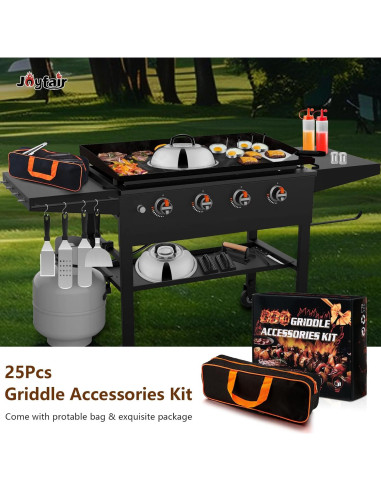 Kit de Accesorios para Plancha Joyfair 25 Piezas BBQ