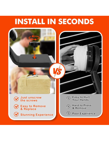 Cepillo Limpiador de Parrilla DR DAPPER B24E1 44.7cm