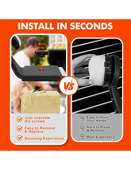 Cepillo Limpiador de Parrilla DR DAPPER B24E1 44.7cm