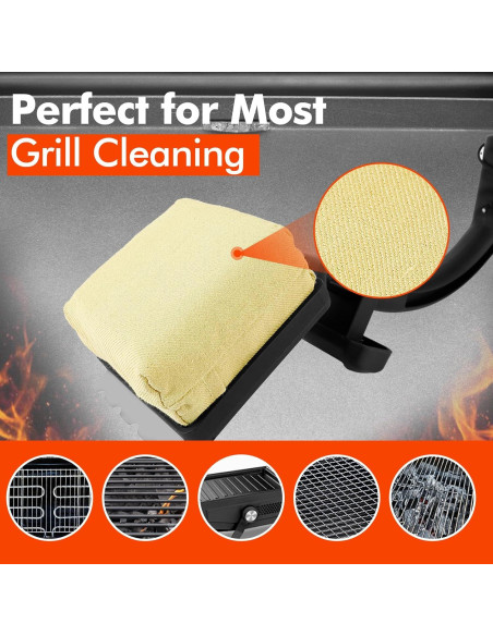 Cepillo Limpiador de Parrilla DR DAPPER B24E1 44.7cm