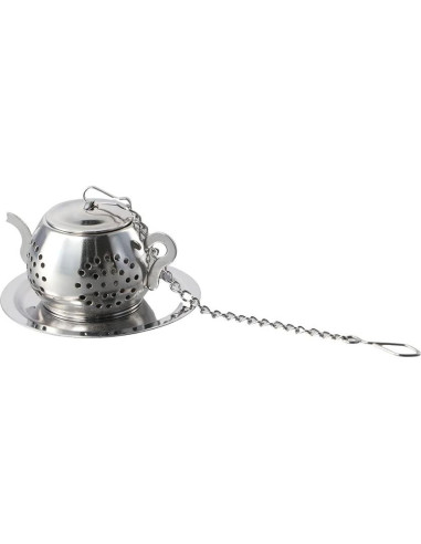 Infusores de Té de Acero Inoxidable Pokinge - 2 Piezas con Cadena