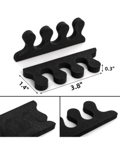 Kit de 600 Separadores de Dedos EVA Covzoe para Pedicura 2