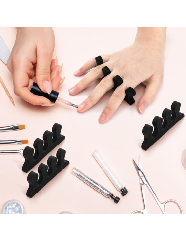 Kit de 600 Separadores de Dedos EVA Covzoe para Pedicura