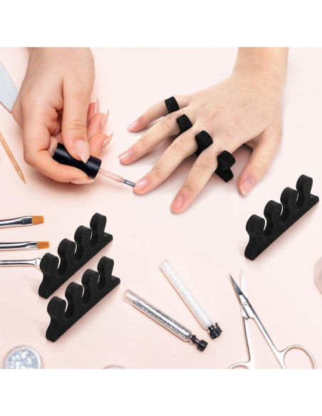 Kit de 600 Separadores de Dedos EVA Covzoe para Pedicura