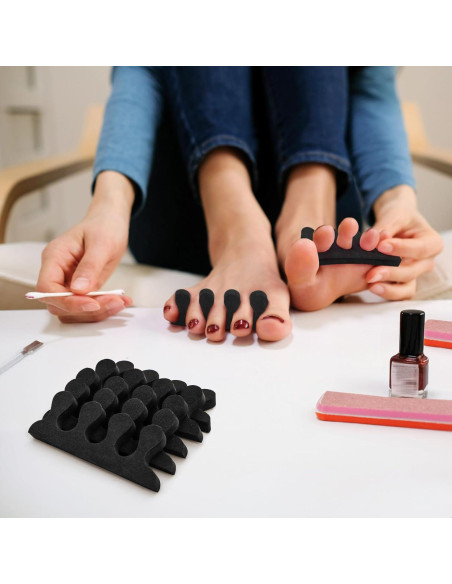 Kit de 600 Separadores de Dedos EVA Covzoe para Pedicura